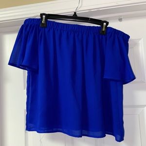 off the shoulder top!